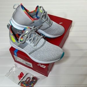 New Balance Womens Fuel Core Nergize WXNRGTD Gray Running Shoes Sneakers 8.5 NWT
